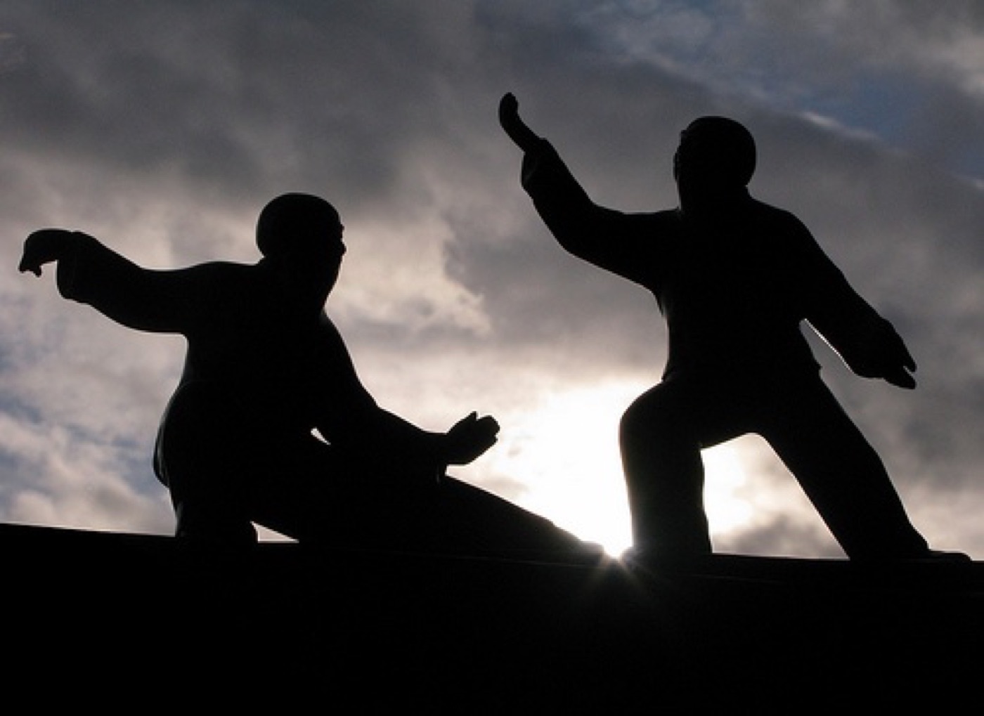 Tai Chi being practised